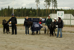 2. ponilähdön kärkikolmikko: 1. Elsa II - Noora Kivimaa, 2. Jokkarin Julius - Ria Vaakanainen, 3. Saphira - Veera Pietiläinen